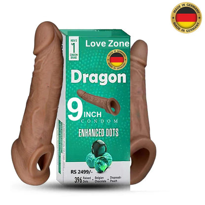 Dragon Condom ( 9 INCH)